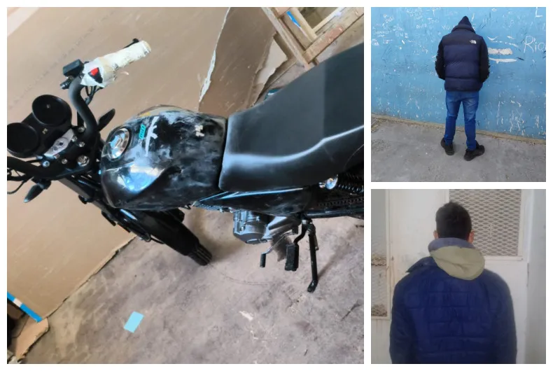 VIEDMA ROBO MOTO DETENIDOS
