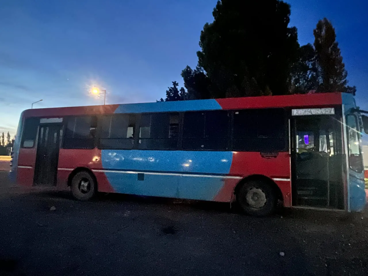 RUTA 251, COLECTIVO SECUESTRADO