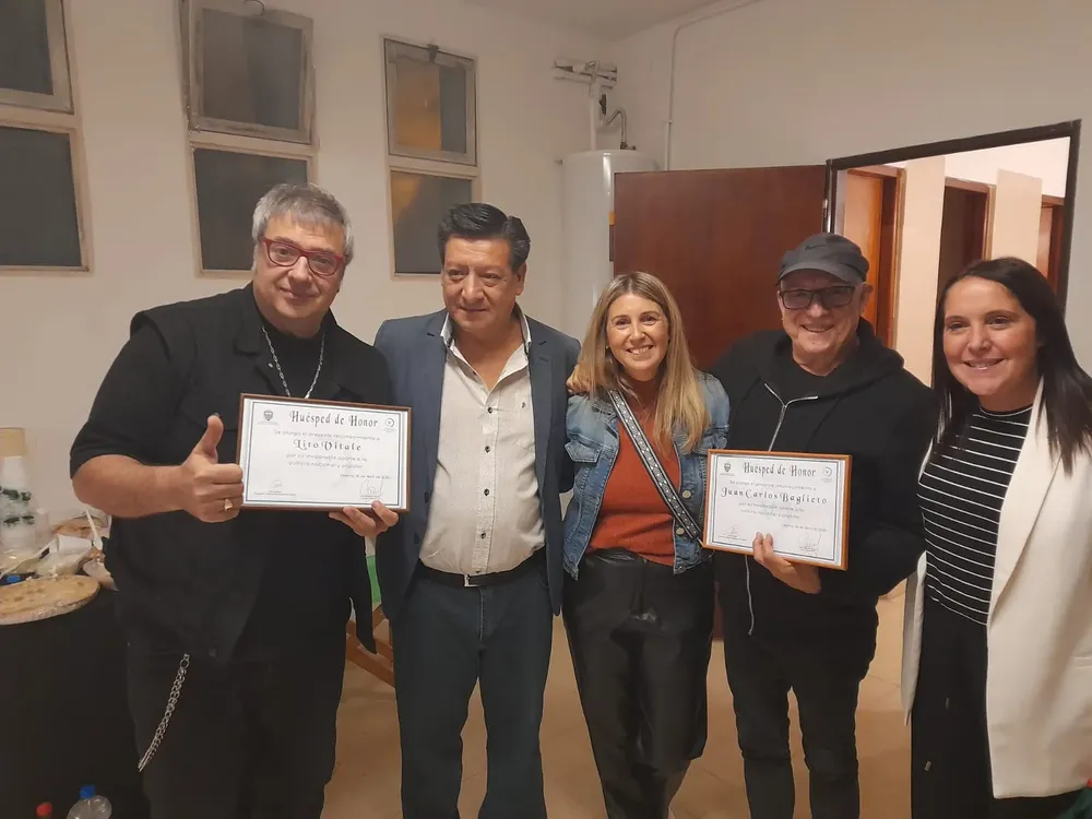 BAGLIETO Y VITALE, HUÉSPEDES DE HONOR