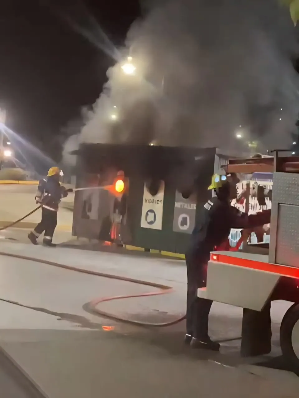 INCENDIO PUNTO LIMPIO