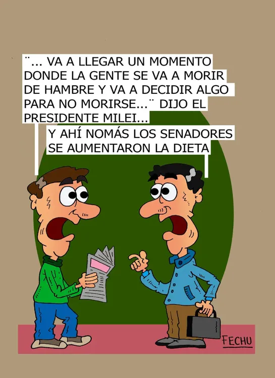 SENADORES Y DIETA