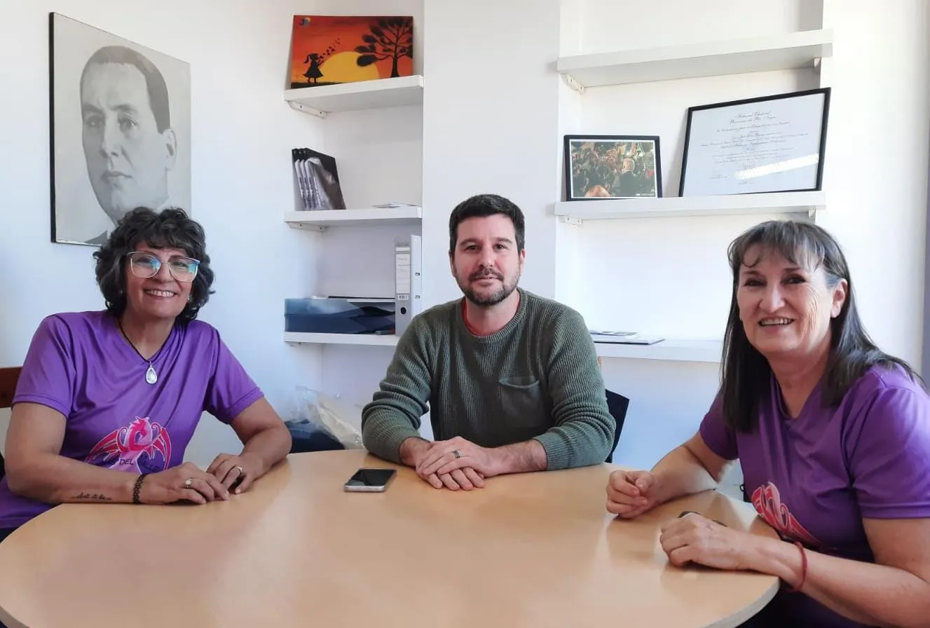 Asociación Rosas del Valle junto a José Luis Berros