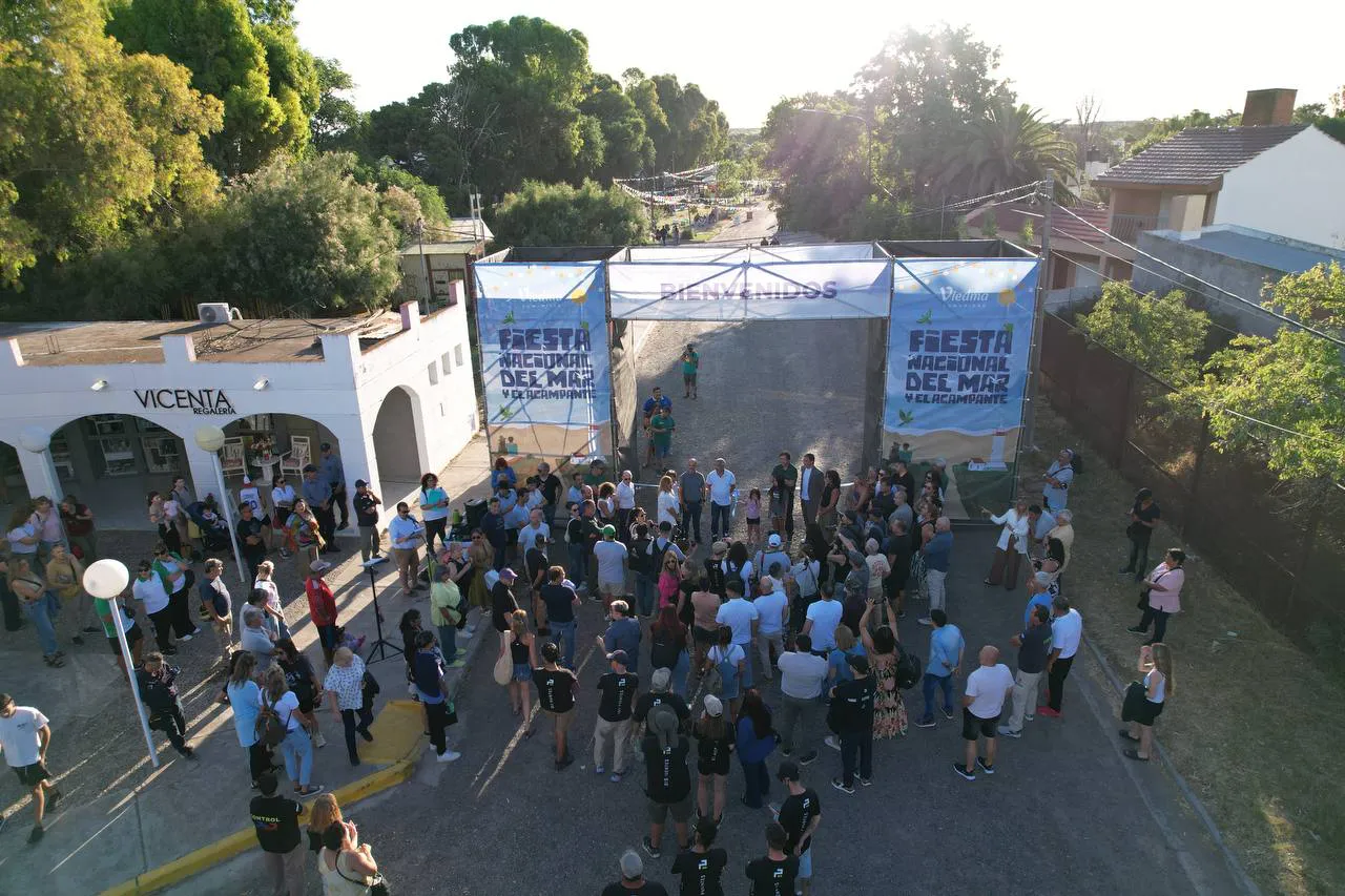 FIESTA DEL MAR Y EL ACAMPANTE 2025, INAUGURACION