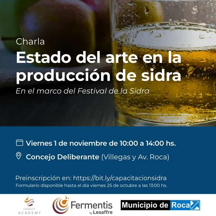 CHARLA ESTADO DEL ARTE EN LA PRODUCCION DE SIDRA