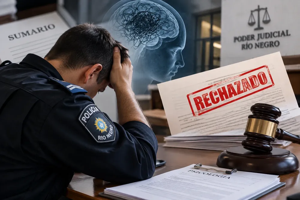 Estrés y reclamo rechazado en tribunales