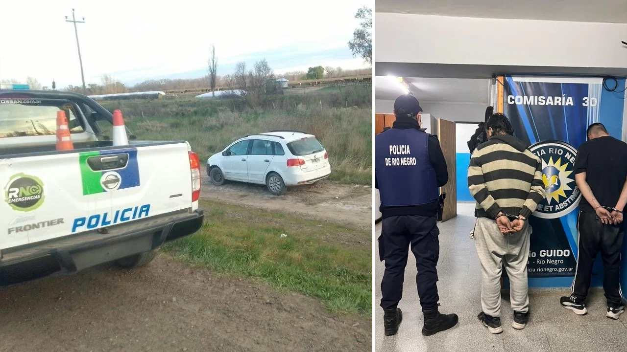 VIEDMA SAN JAVIER AUTOS ROBADOS DETENIDOS