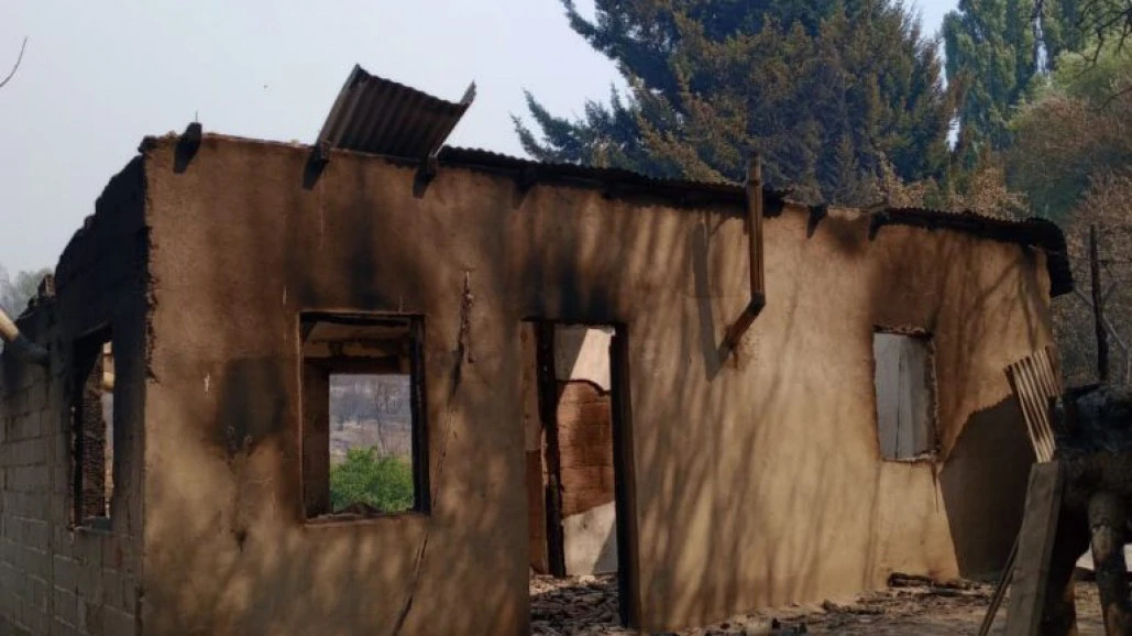 EL BOLSON, INCENDIO