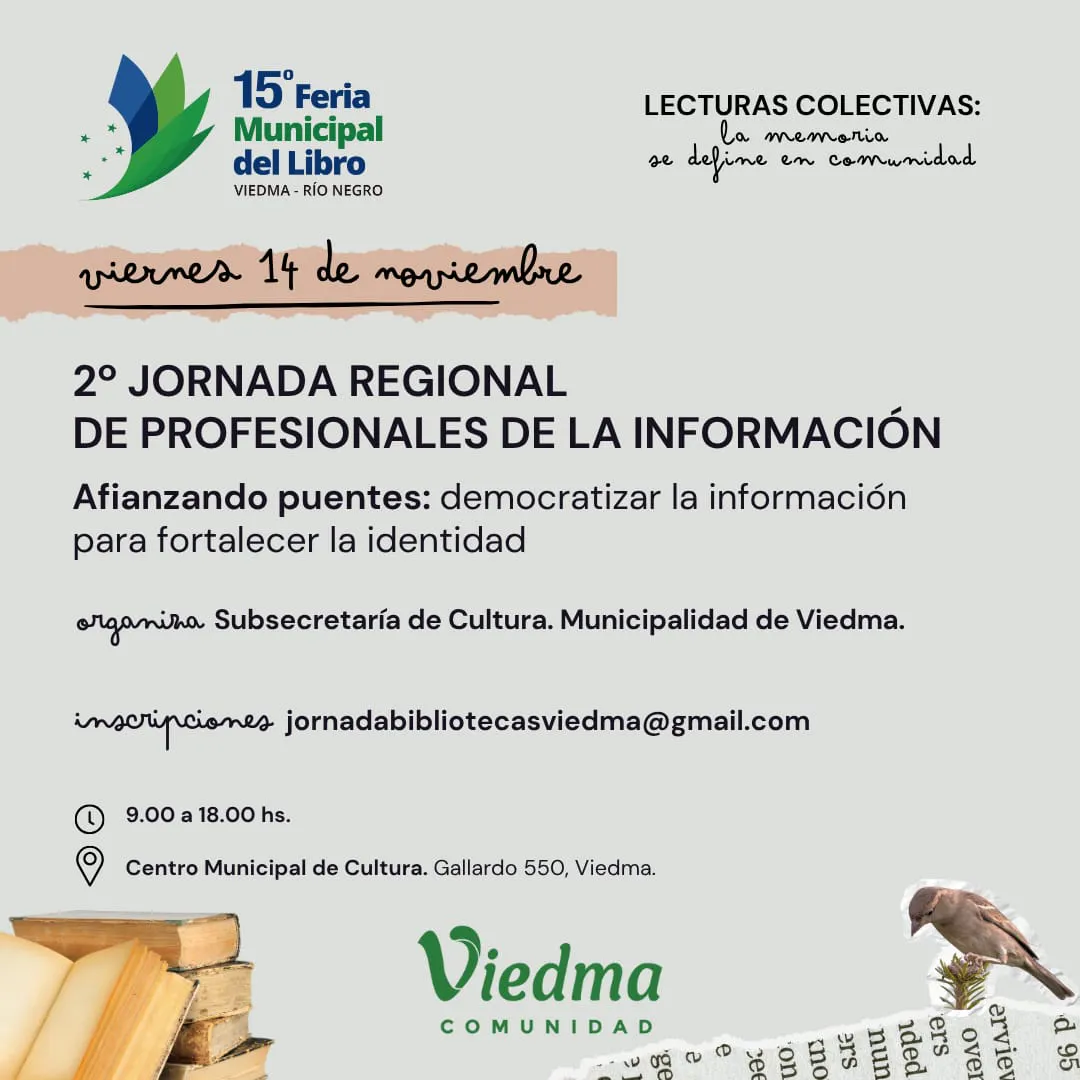FERIA MUNICIPAL DEL LIBRO VIEDMA