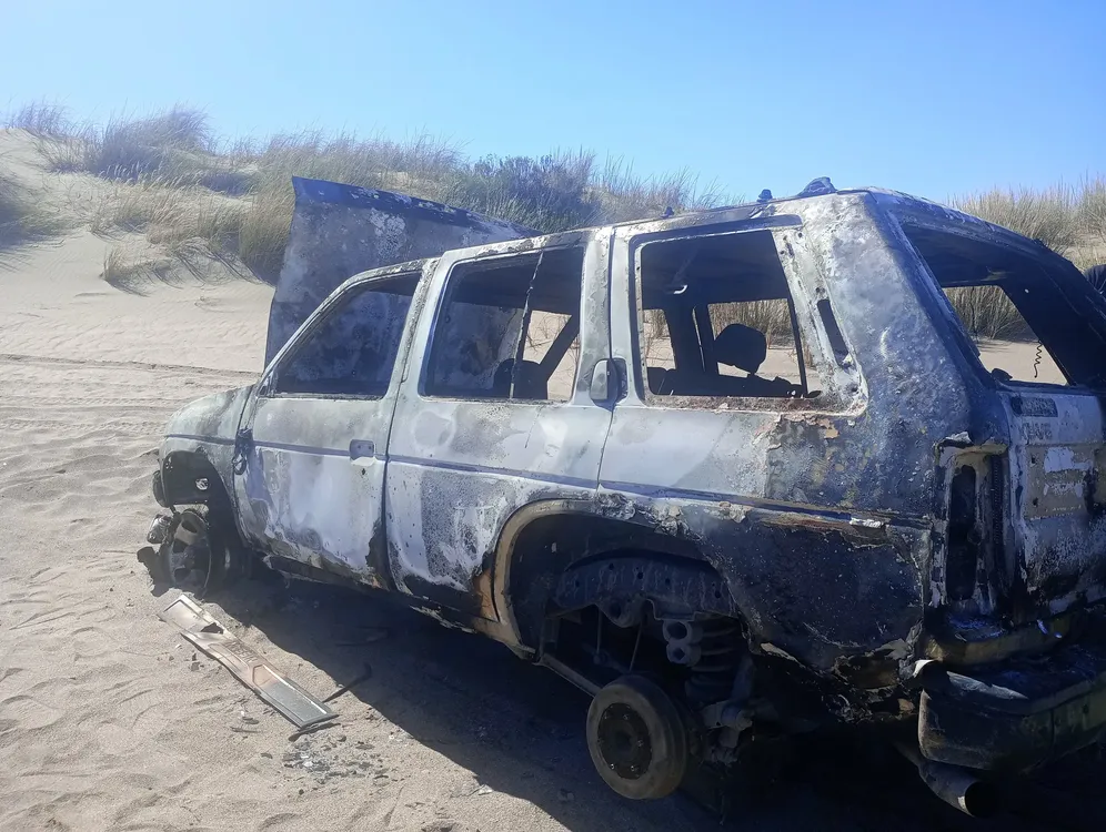 INCENDIO CAMIONETA EL CONDOR