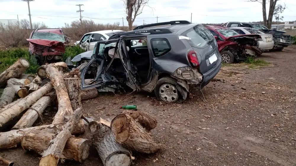 DUSTER-ACCIDENTE EN LA RUTA 1