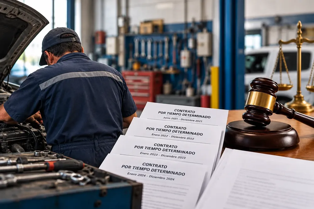 Contratos y justicia en el taller
