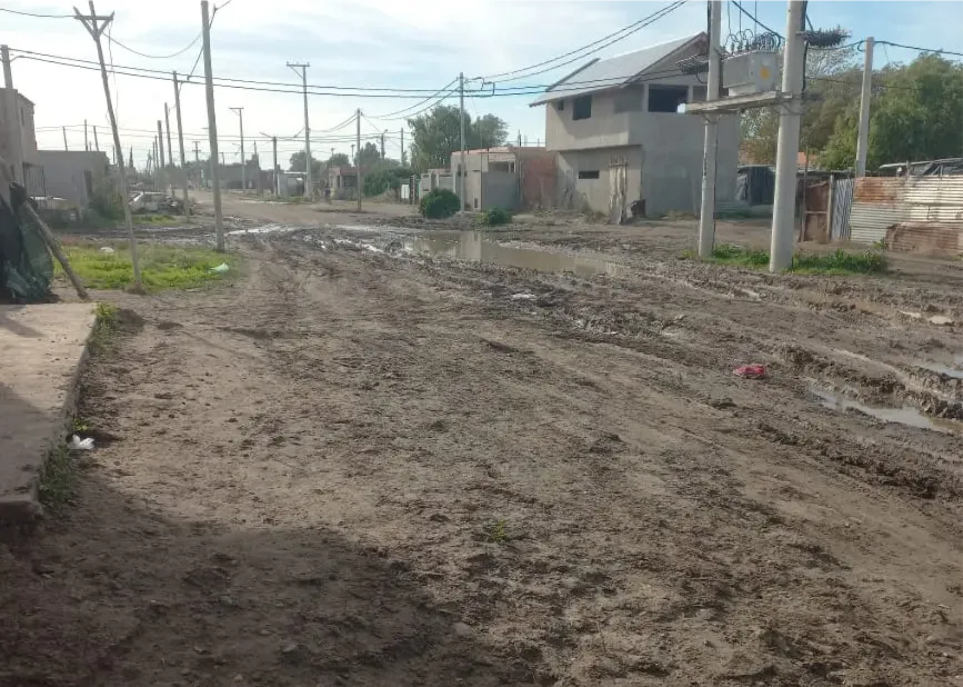 VIEDMA, CALLE, BARRO