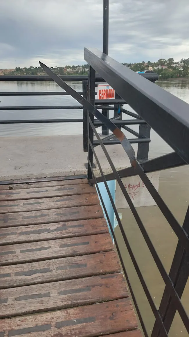 VIEDMA VANDALISMO MUELLE