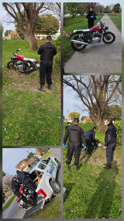 VIEDMA, MOTO RECUPERADA