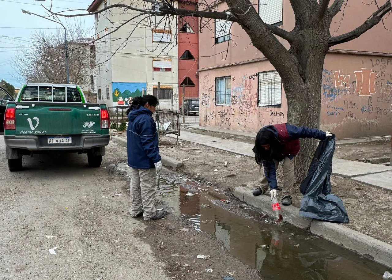 LIMPIEZA EN EL BARRIO CEFERINO