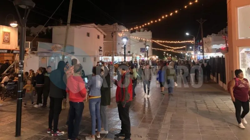 Las Grutas peatonal