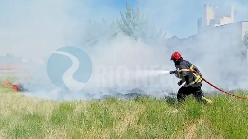 viedma incendio bombero