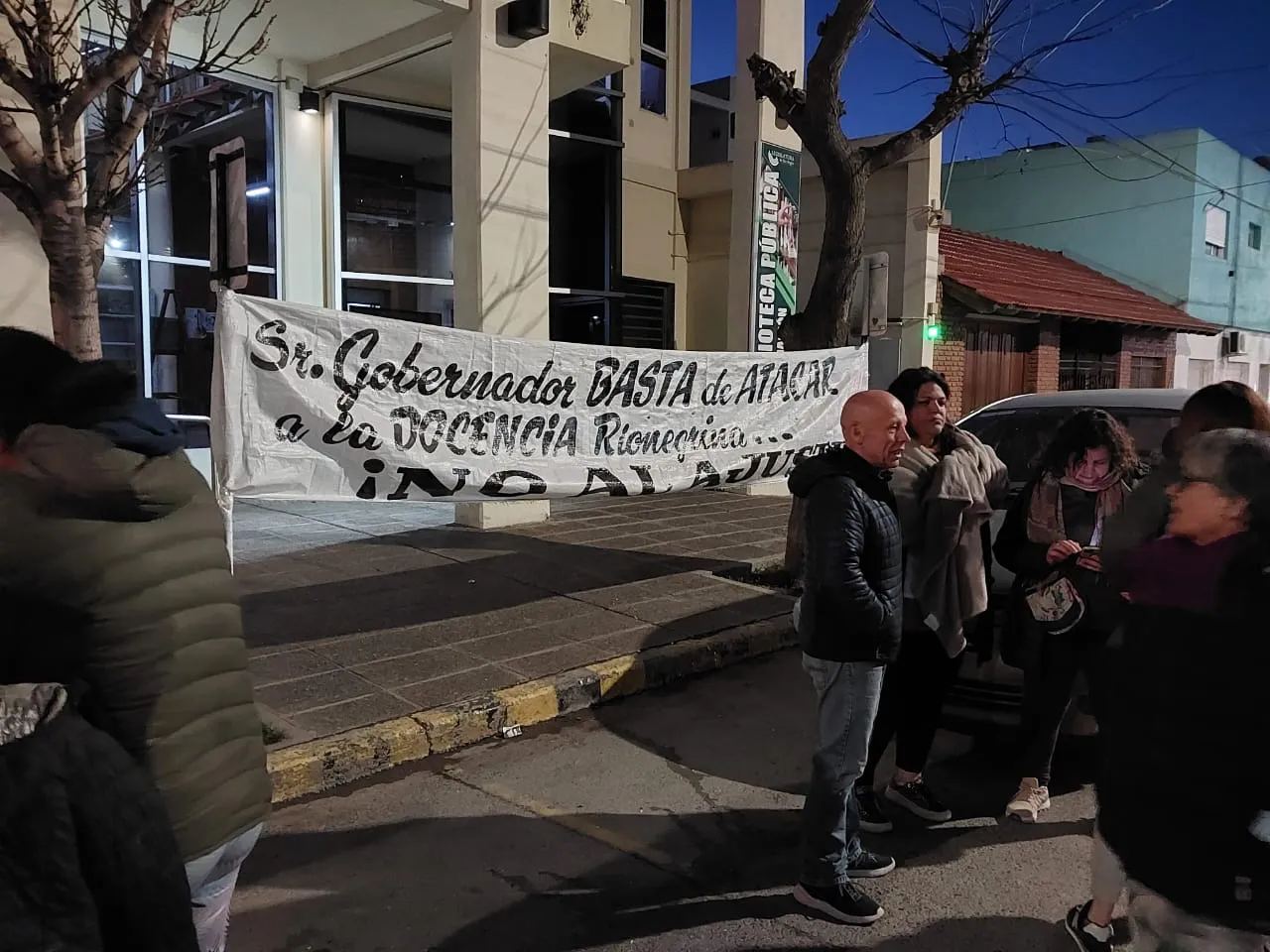 VIGILIA DE UNTER EN LA LEGISLATURA