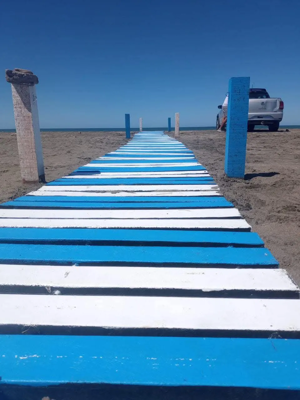 PASARELA INCLUSIVA, PLAYA CENTRAL, EL CONDOR