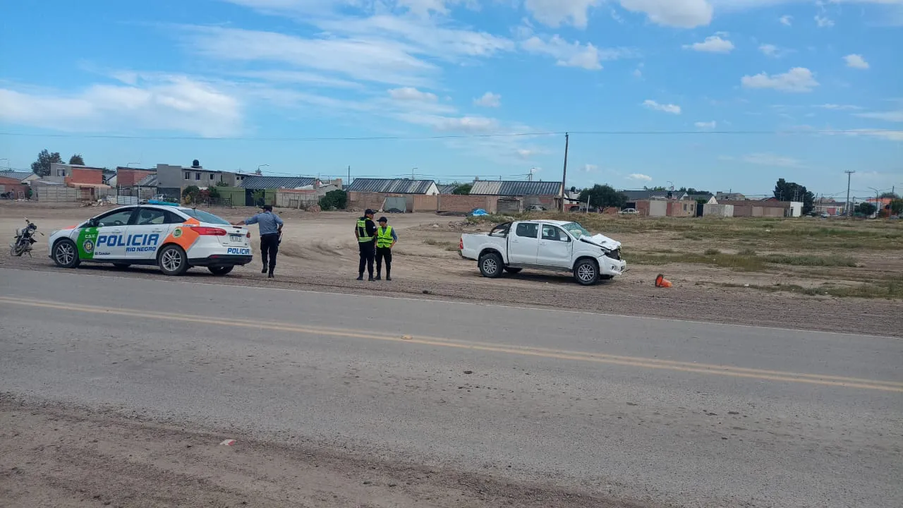 ACCIDENTE EN AVENIDA GIACHINO Y RUTA 1
