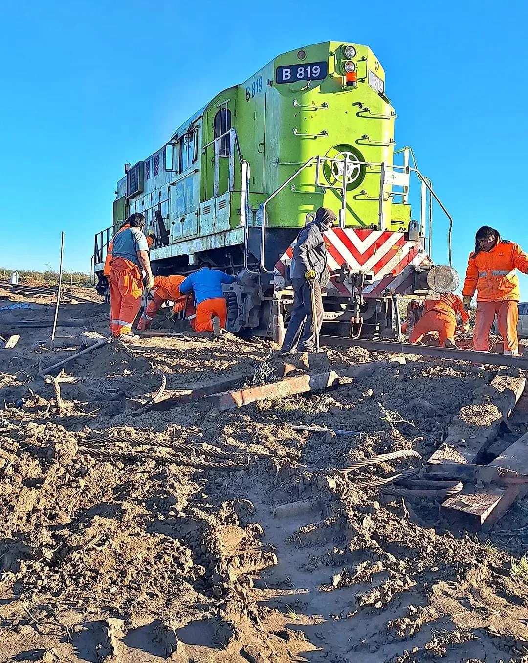 TREN PATAGONICO REPARACION