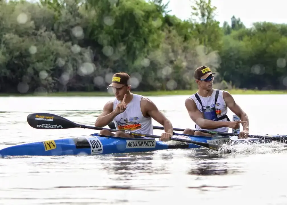 Julián Salinas y Agustín Ratto