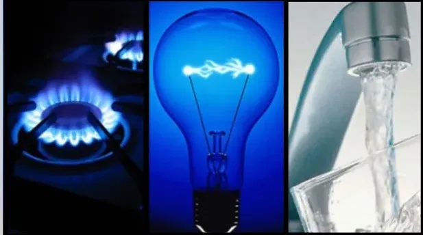 GAS LUZ AGUA