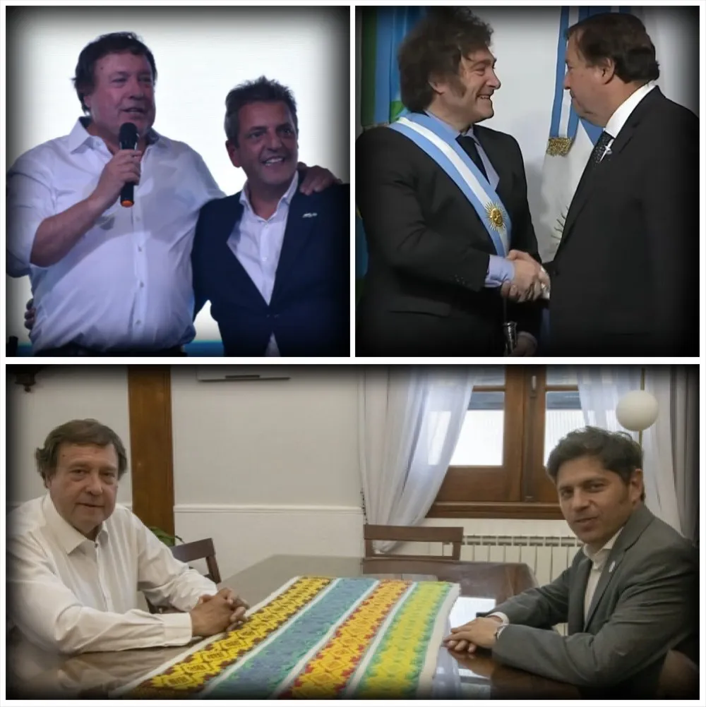 ALBERTO WERETILNECK, SERGIO MASSA, AXEL KICILLOF, JAVIER MILEI