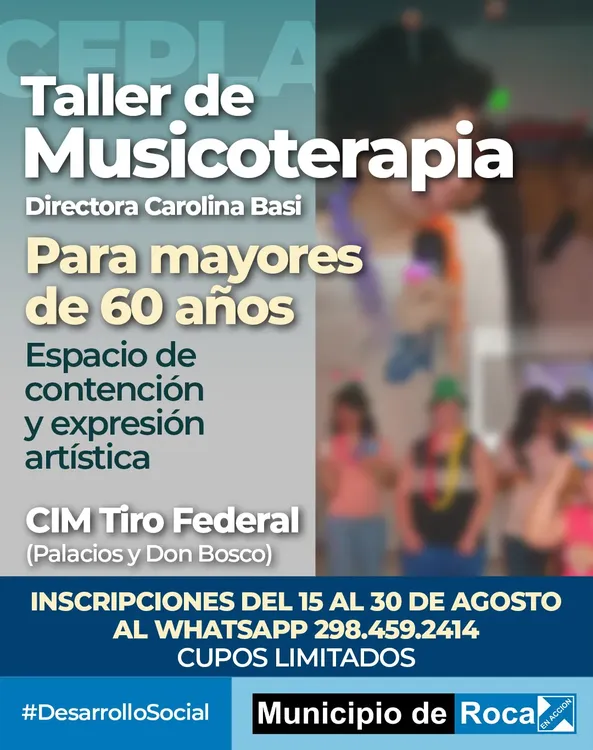 TALLER MUSICOTERAPIA