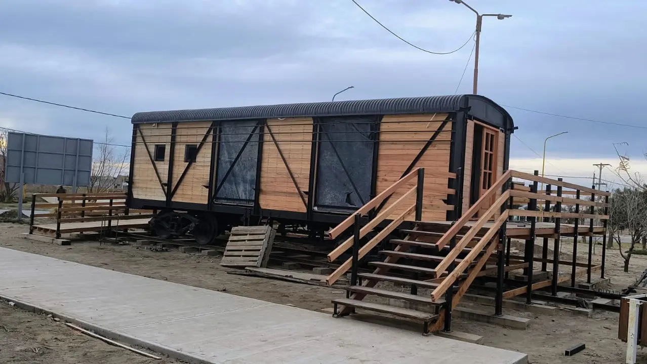 vagones de la Estepa Rionegrina