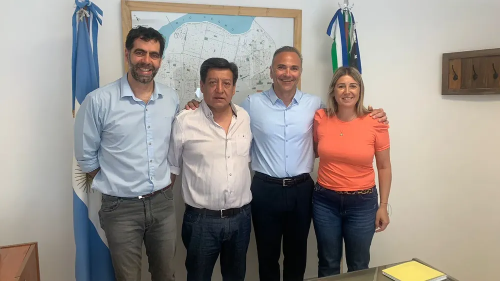 ANGEL CURZI, PEDRO BICHARA, FEDERICO LUTZ Y NATALIA MACRI