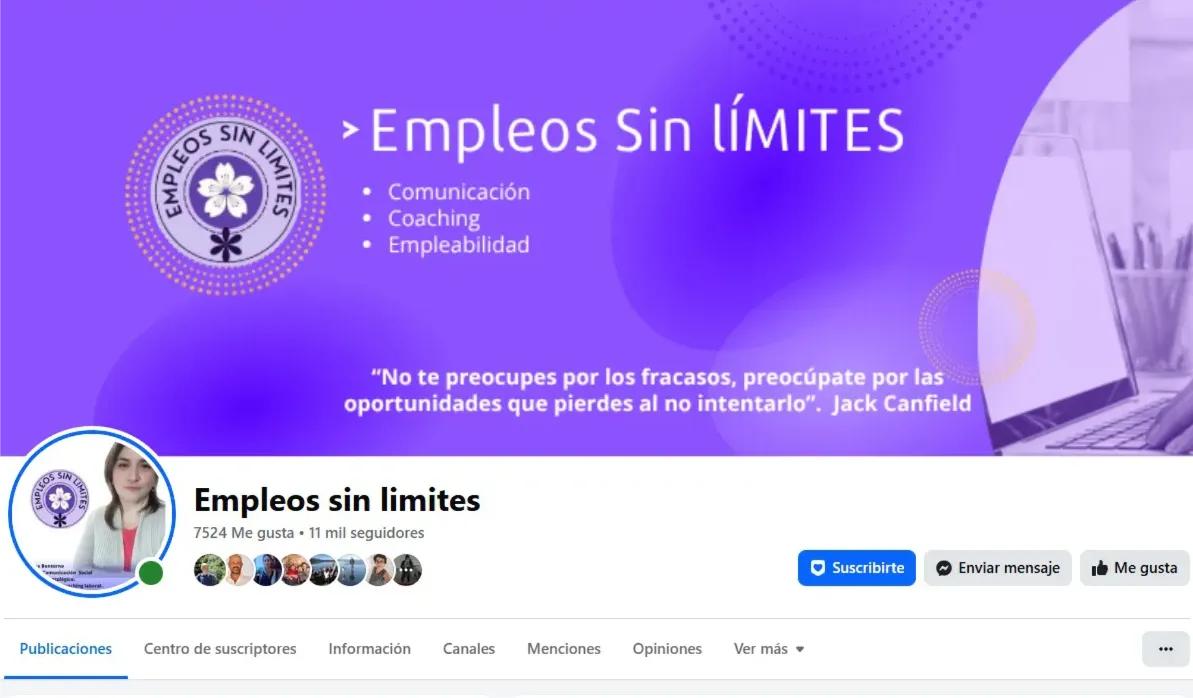 FACEBOOK, EMPLEOS SIN LIMITES