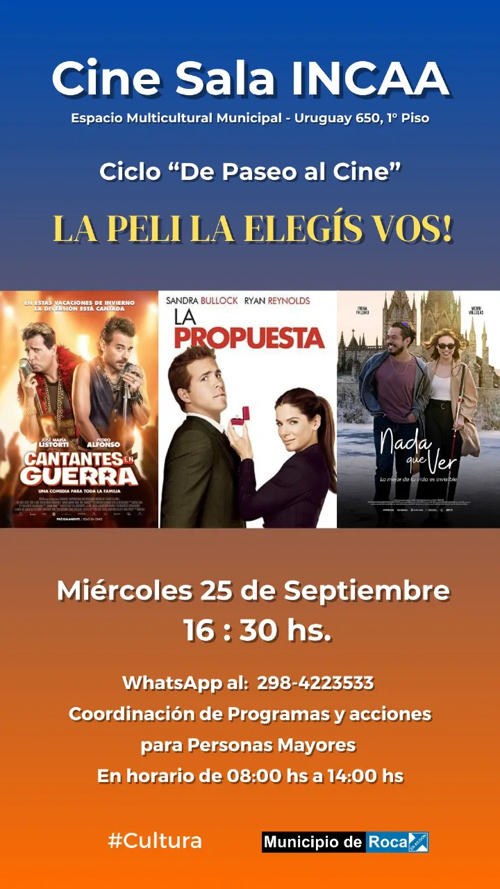 DE PASEO AL CINE