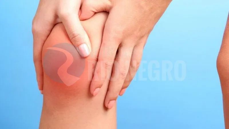 mujer rodilla