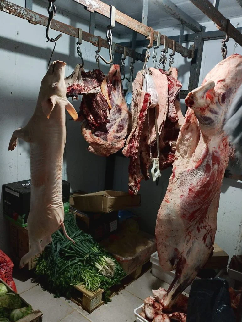 DECOMISO CARNICERIA VIEDMA