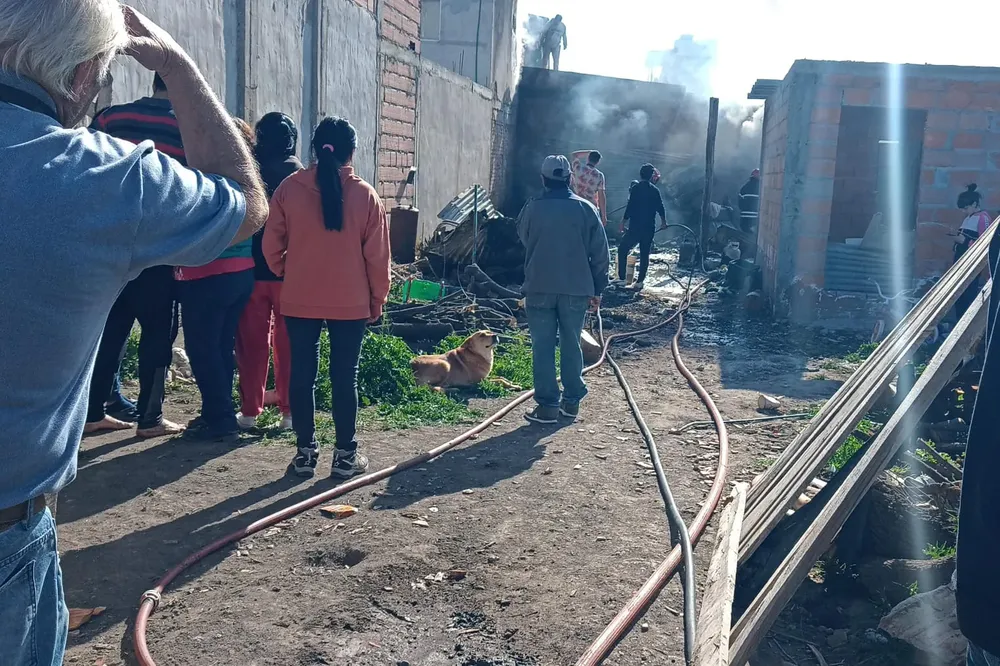 BARRIO EL PROGRESO, INCENDIO
