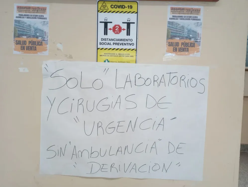 CRISIS HOSPITALARIA