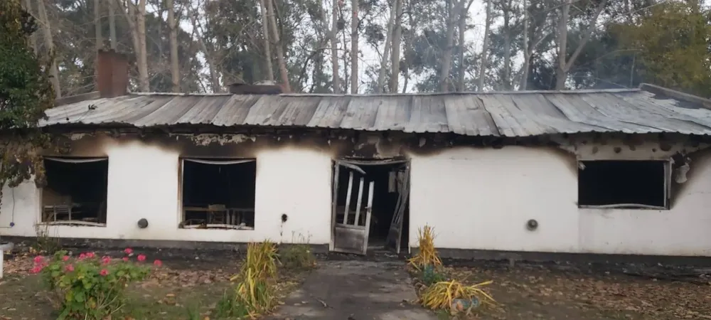 HOGAR PADRE LUIS INCENDIO