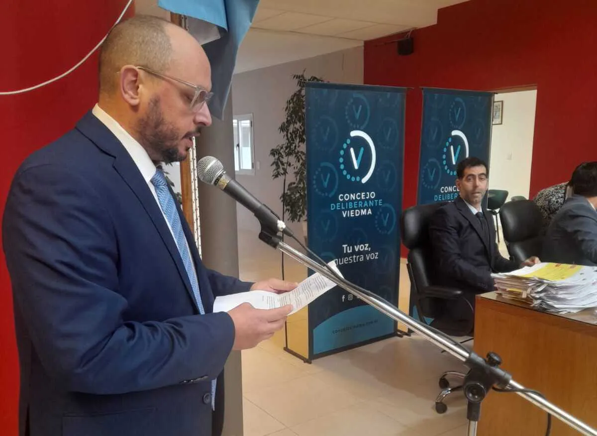 Saul Cohen en el Concejo Deliberante