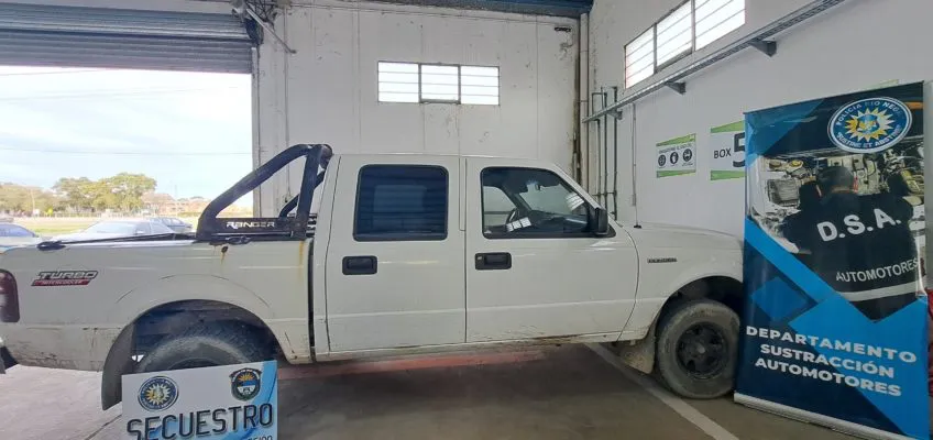 CAMIONETA ADULTERADA