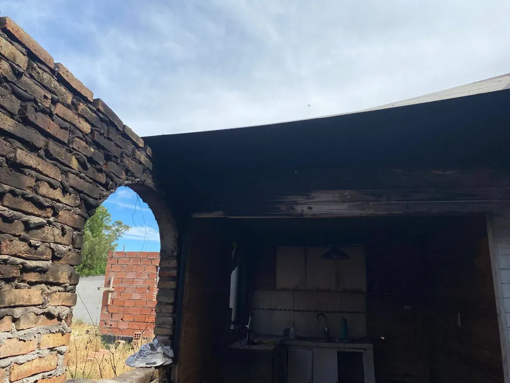 INCENDIO PUENTE FERROCARRETERO