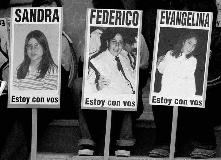 VICTIMAS DE LA TRAGEDIA DEL COLEGIO MALVINAS