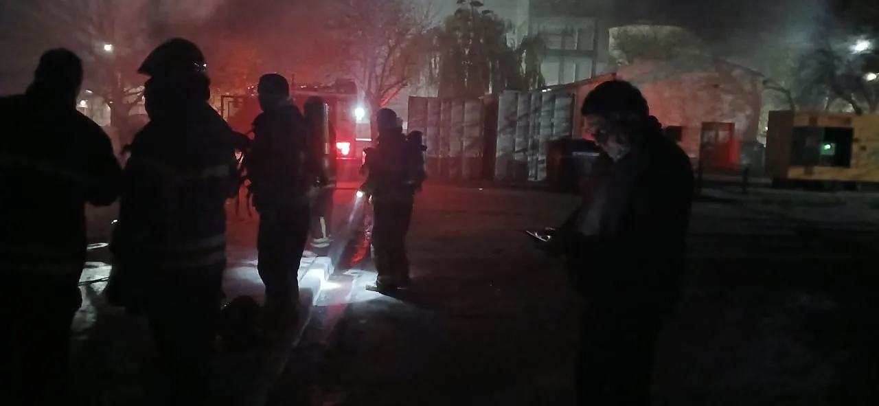 HOSPITAL ZATTI, INCENDIO