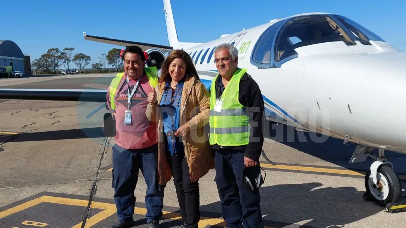 arabela carreras AVION SANITARIO