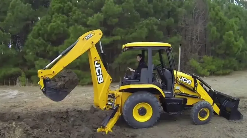 retroexcavadora martillo