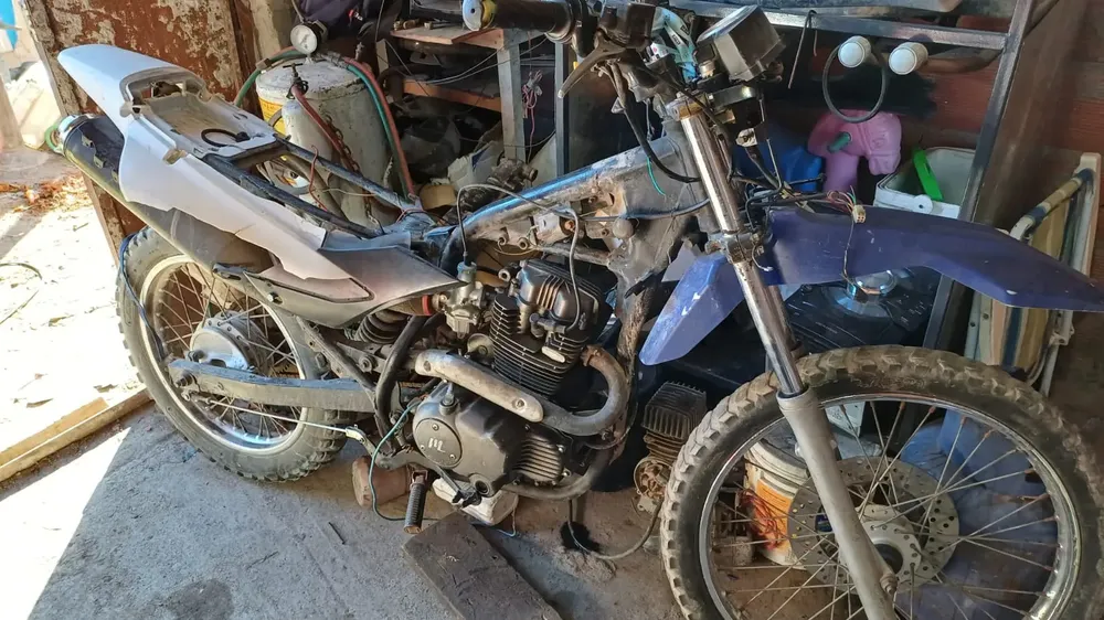 MOTO SECUESTRADA EN VIEDMA