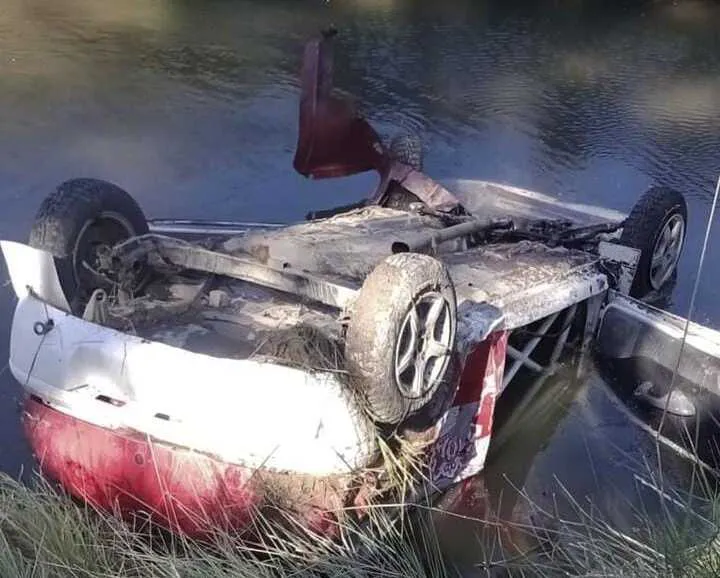 ACCIDENTE DE ALBERTO CASTILLO EN EL RALLY DEL SUR