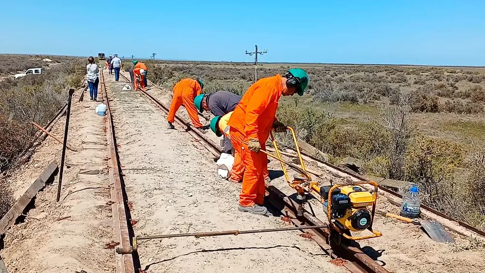 VÍAS - TREN PATAGONICO