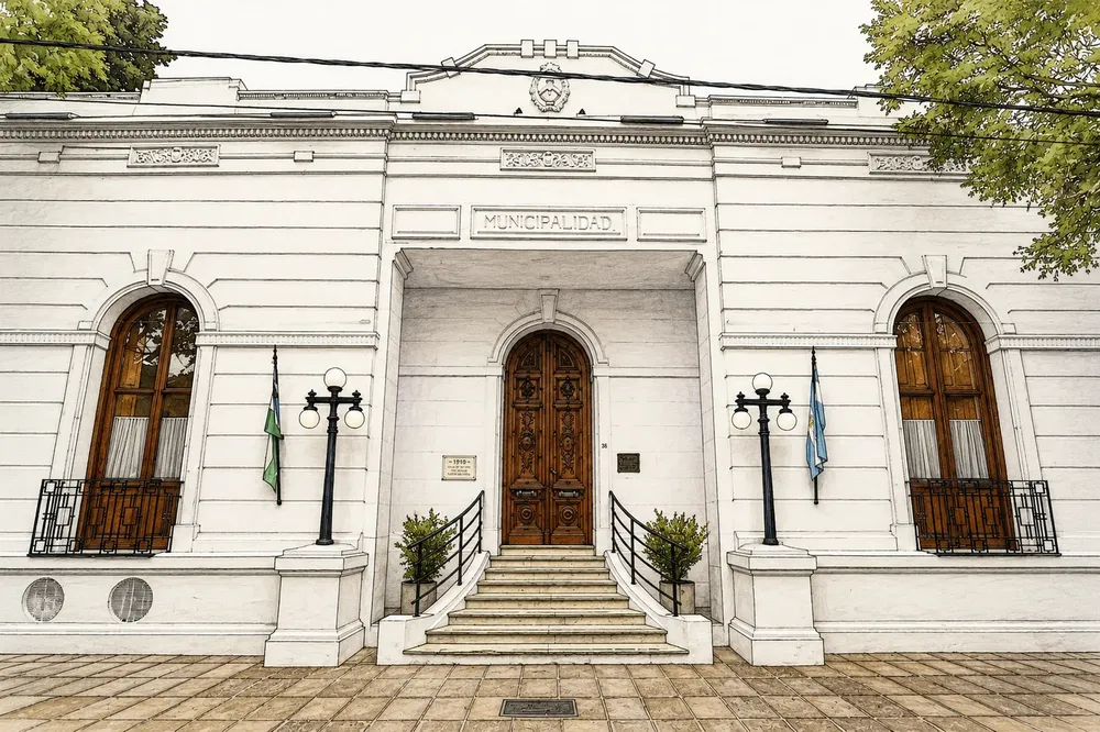 MUNICIPALIDAD DE VIEDMA (dibujo)