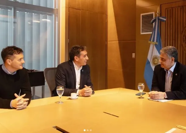 JUAN ZARAGOZA, MARCOS CASTRO Y JORGE MACRI